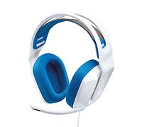 Logitech G Casque gamer G335 filaire – micro, prise 3,5 mm, mousse à mémoire de forme – Blanc