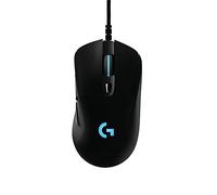 Logitech G G403 Prodigy RGB Gaming Mouse - 16.8 Million Color Backlighting, 6 Programmable Buttons, Onboard Memory, Up to 12,000 DPI - Noir