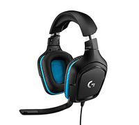 Logitech G G432 Casque Gamer Filaire | Son 7.1, DTS Headphone:X 2.0, Transducteurs 50mm, USB/Jack 3.5mm, Micro Sourdine, PC/Xbox One/PS4/Switch - Noir