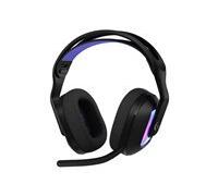 Logitech G G522 LIGHTSPEED casque gaming sans fil, LIGHTSYNC RVB, micro bande passante complète et audio synchronisé avancé, triple connectivité - LIGHTSPEED, Bluetooth, USB-A vers USB-C pour PC -Noir