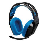 Logitech Casque gaming sans fil G G535 Lightspeed – Léger, Micro flip-up, USB-C, 33 h – Noir/Bleu