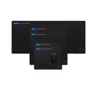 Logitech Tapis souris G640 - grand tissu, antidérapant, optimisé capteurs, 460×400×3 mm