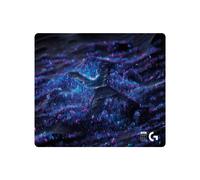 Logitech G G640 Tapis de Souris Gaming 460x400mm Surface Textile, Base Caoutchouc Antidérapante, Épaisseur 3mm, Noir/Bleu, Coloration Image