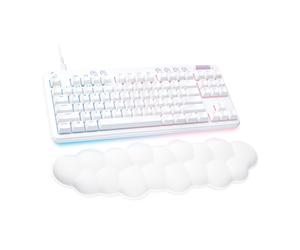 Logitech G G713 clavier Gaming USB AZERTY Français Blanc