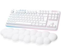Logitech G G715 clavier RF sans fil + Bluetooth AZERTY Français Blanc