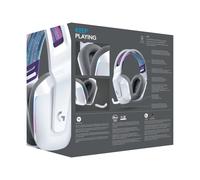 LOGITECH G G733 LIGHTSPEED Wireless RGB Gaming Headset Headset full size 2.4 GHz wireless white