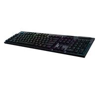 Logitech G G915 Clavier RF Wireless + Bluetooth QWERTZ Allemand Noir G915, Standard, RF Wireless + Bluetooth, Clavier mécanique, QWERTZ, Noir