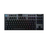 Logitech G G915 X LIGHTSPEED, Avec fil &sans fil, USB + RF Wireless + Bluetooth, Clavier mécanique, AZERTY, LED, Noir 920-012717