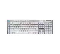 Logitech G – Clavier gaming G915 X Lightspeed Low-Profile – Disposition US QWERTY – Blanc