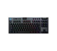 Clavier gaming mécanique sans fil ultra-plat Azerty Logitech G915 X Lightspeed TKL Linéaire Noir
