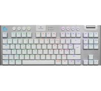 Logitech G G915 X LIGHTSPEED clavier Gaming USB + RF Wireless + Bluetooth AZERTY Français Blanc