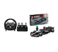 Logitech G G920 Driving Force Volant de course et pédales pour Xbox Series X-S, Xbox One & PC + LEGO Speed Champions F1 Mercedes-AMG W15 - Jeu de Construction avec véhicule de Course & Minifigurine