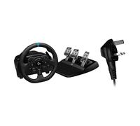 Logitech G923 - Ensemble volant et pédales - filaire - noir - pour PC, Sony PlayStation 4 Noir G