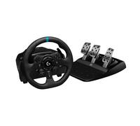 Logitech G G923 volant de course et pédales pour Playstation & PC | TRUEFORCE jusqu'à 1000 Hz, commande de démarrage à double embrayage, housse de volant véritable, PS5/PS4/PC/Mac - Noir