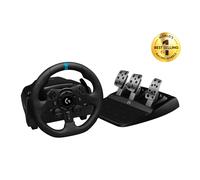Logitech G G923, Volant + pédales, PC, PlayStation 4, PlayStation 5, Croix directionnelle, Analogique/Numérique, 900°, Avec fil 941-000149