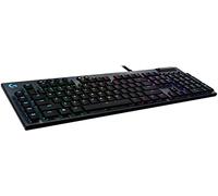 Logitech G Lightspeed 915 Clavier de Jeu mécanique sans Fil avec interrupteurs à Touches tactiles à Profil Bas, Lightsync RGB, Design Ultra Fin, Plus de 30 Heures d'autonomie - Noir