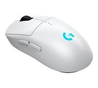 G PRO 2 - Souris - jeux - droitiers et gauchers - optique - 8 boutons - sans fil, filaire - 2.4 GHz, USB - récepteur USB Logitech LIGHTSPEED - blanc