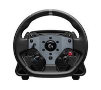 Logitech G PRO Racing Wheel pour PC, Direct Drive 11 Nm, TRUEFORCE, palettes magnétiques de changement de vitesse, double embrayage, écran OLED, relâche rapide, dispositions boutons PRO - Noir