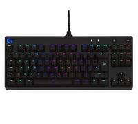 Logitech G PRO TKL Mechanical Gaming Keyboard, GX Blue Clicky Key Switches, LIGH