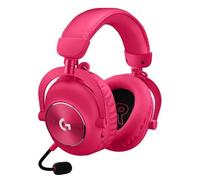 Logitech G Pro X 2 - Micro-casque - circum-aural - Bluetooth / LIGHTSPEED - sans fil, filaire - jack 3,5mm - isolation acoustique - rose