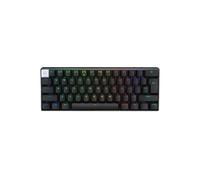 Logitech G PRO X 60 Clavier Gaming 60% LIGHTSPEED Wireless/Bluetooth/USB GX Brown US Intl PBT Double Couche RGB LIGHTSYNC, Batterie 1500mAh