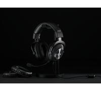 Logitech Casque gaming filaire G Pro X avec repose-casque Noir