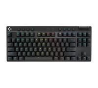 Logitech G PRO X - Clavier - sans acklit - sans fil - 2.4 GHz, Bluetooth - commutateur : GX Red Linear - noir Noir G