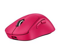 Logitech G PRO X SUPERLIGHT 2 DEX - Souris - jeux - ergonomique - pour droitiers - optique - 5 boutons - sans fil, filaire - 2.4 GHz, USB - rose