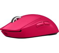 Logitech G PRO X SUPERLIGHT 2 - Souris - optique - 5 boutons - sans fil - 2.4 GHz - récepteur USB Logitech LIGHTSPEED - rose