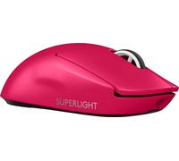 Logitech G PRO X SUPERLIGHT 2 LIGHTSPEED Souris de jeu sans fil, emballage Europe de l'Ouest, légère, 60g, taux de rafraîchissement de 8K, 44K DPI, 5 boutons programmables, USB-C, PC & Mac - Rose