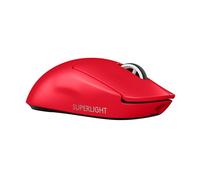 Logitech G PRO X SUPERLIGHT 2 SE souris gaming sans fil, souris pro de 60 g avec 5 boutons programmables, capteur 44 000 DPI, >888 IPS, taux de rapport 1 kHz, recharge USB-C pour PC/Mac - Rouge