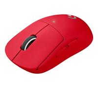 Logitech G PRO X SUPERLIGHT - Souris - optique - 5 boutons - sans fil - 2.4 GHz - récepteur USB Logitech LIGHTSPEED - rouge