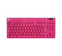 Logitech G Pro X TKL Lightspeed Clavier de Jeu sans Fil - Magenta - UK - Tactile