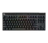 Logitech G Pro X Tkl - Tastatur - Gaming - Hintergrundbeleuchtung - Kabellos - Bluetooth, 2.4 Ghz - Qwertz - Schweiz - Tastenschalter: Tactile - Schw