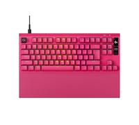 Logitech G Pro X2 Rapid : commutateurs analogiques magnétiques, déclenchement Rapide, écran OLED, fréquence de rafraîchissement de 8 kHz, Repose-Poignets, câble USB-C détachable - Noir