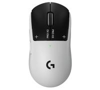 Logitech G Pro X2 SUPERSTRIKE, Souris Gaming sans Fil Lightspeed, Performance Ultra-Rapide, Ultra-légère (61 g), Retour haptique de clic Personnalisable, Chargement USB-C, pour PC/Mac - Blanc