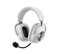 Logitech G Pro X3 Lightspeed, Casque Gaming - Blanc | 48 kHz Mic, 50 mm Graphene Drivers, 7.1 Surround, Bluetooth, PC, PS5