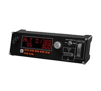 Logitech G Saitek Pro Flight Multi Panel, Contrôleur de Pilote Automatique pour Simulateur de Vol, Ecran LCD, Affichages en Temps Réel, Commandes Dédiées, USB, PC - Noir