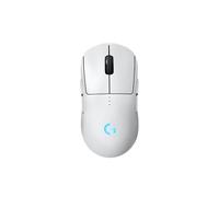 G PRO 2 - Souris - jeux - droitiers et gauchers - optique - 8 boutons - sans fil, filaire - 2.4 GHz, USB - récepteur USB Logitech LIGHTSPEED - blanc
