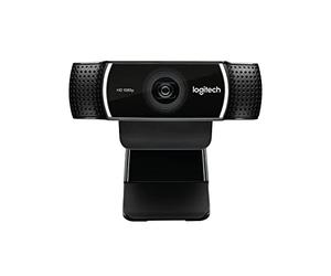 Logitech G Webcam C922 PRO HD Stream, 1080p/30fps, 720p/60fps, correction automatique de la lumière HD, champ de vision diagonal 78