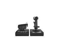 Logitech G Système H.O.T.A.S X56 – Joystick 6 DOF, Commande des gaz, RVB, 2x USB, Noir