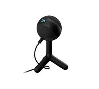 Logitech G Yeti Orb Microphone Gaming RVB à condensateur avec LIGHTSYNC, USB prêt à l’Emploi pour Streaming, cardioïde, pour PC/Mac - Noir