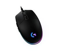 Logitech G203 LIGHTSYNC USB Souris Gaming avec Éclairage RVB Personnalisable, 6 Boutons Programmables, Capteur Niveau Gaming, 8 000 PPP, Ultra-Léger - Noire