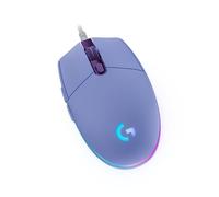 Logitech G203 LIGHTSYNC USB Souris Gaming avec Éclairage RVB Personnalisable, 6 Boutons Programmables, Capteur Niveau Gaming, 8 000 PPP, Ultra-Léger - Violet