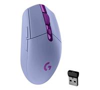 Logitech G305 Souris Gamer sans Fil, Capteur Gaming Hero, 12000 PPP, Ultra-Léger, 6 Boutons Programmables, Batterie Longue Durée, Mémoire Intégrée, Compatible avec PC/Mac - Version Allemande - Lila