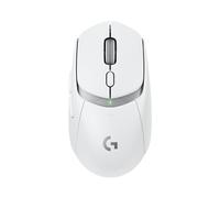 Logitech G309 LIGHTSPEED, Souris gaming sans fil, légère, switchs hybrides LIGHTFORCE, capteur HERO 25K, autonomie de >300 heures avec une pile AA, 6 boutons programmables, PC/Mac - Blanc