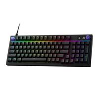 Logitech G316 X 98 - Clavier - 98% - full size - backlit - USB - AZERTY - Français - commutateur : Tactile - noir