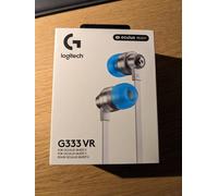 Logitech G333 Vr Ecouteurs Gaming Pour Oculus Quest 2 Oculus Ready C Ble Et Sangles R Glables Double Transducteurs Audio Pour Le Jeu Bo Tier En Alu Durable Aux 3 5 Mm Noir