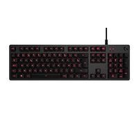 Logitech G413 Clavier Gamer Mécanique, Rétroéclairage rouge, Switchs Romer-G Tactiles, Aluminium 5052, Personnalisable, Relais USB, Français AZERTY - Noir
