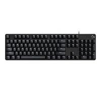 Logitech G413 SE - Clavier - rétro-éclairé - USB - QWERTY - International US - noir Noir G